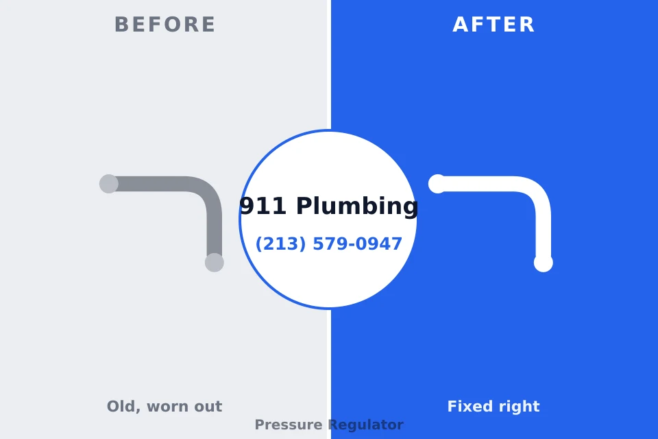 Before and after: plumbing repair Oakland City, IN